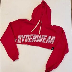 Ryderwear Women's Bold Red Cropped Sweater